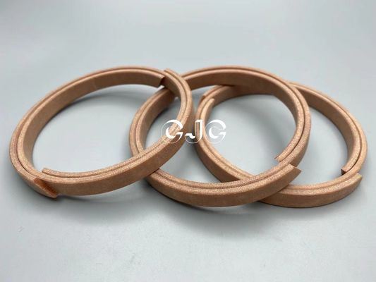 Καφετί υλικό σφραγίδων PTFE δαχτυλιδιών πετρελαίου χρώματος 07156-01012 για την κινητή υδραυλική